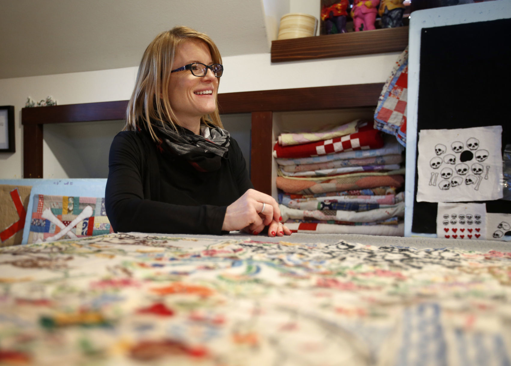 Artist Maggy Rozycki Hiltner